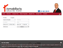 Tablet Screenshot of eduardomolet.com